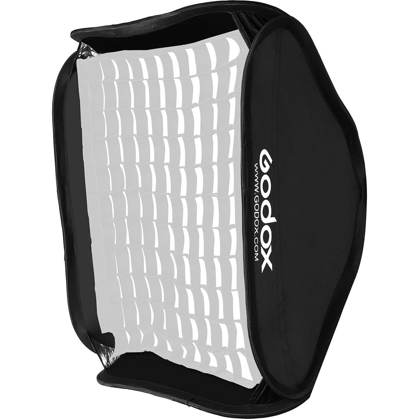 Kit Softbox Plegable Godox 80x80cm con Soporte S-Type