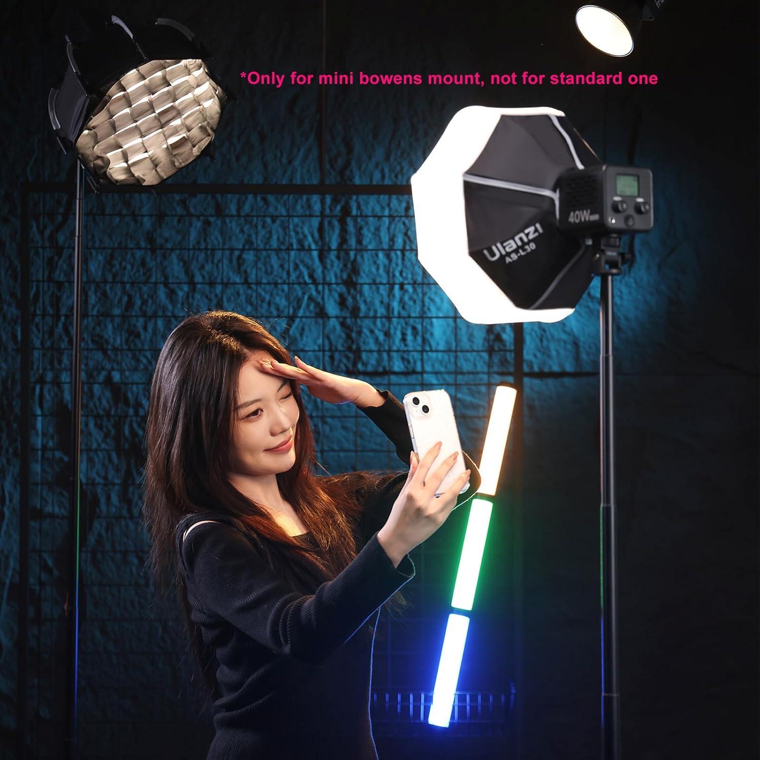 Softbox ULANZI Mini Lantern 30cm Luz Suave Montaje Bowens