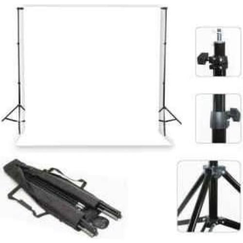 Kit de Iluminación Fotográfica StudioFX 800W con Fondos y Paraguas