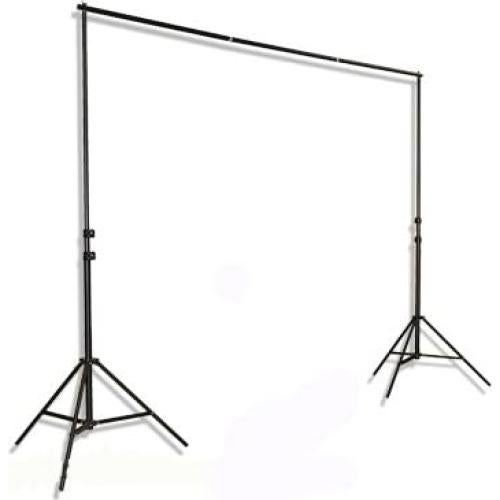 ePhoto ULS69 Continuous Lighting Kit with 3 Muslins Green Screen Light Kit