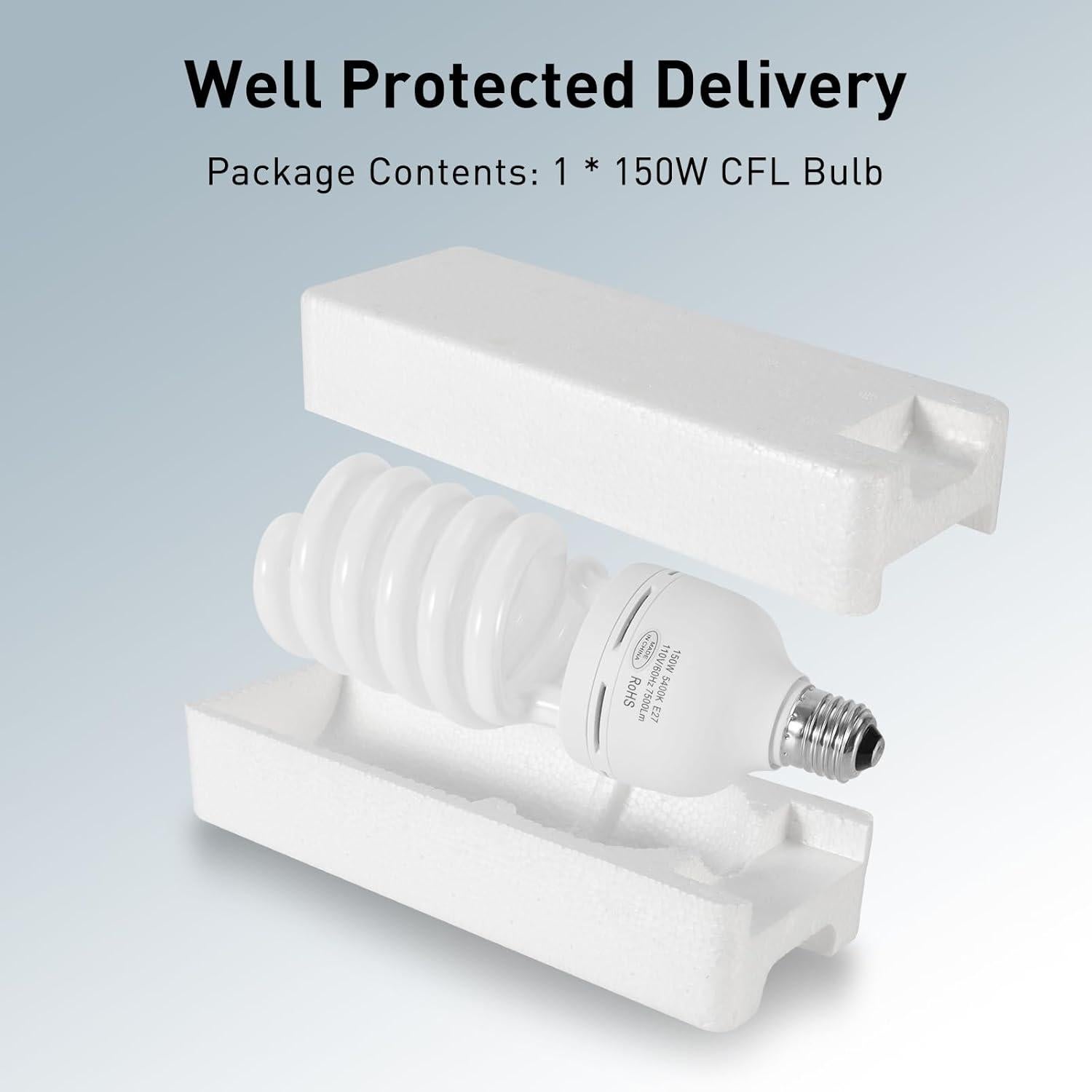 Bombilla CFL 150W E27 Skytex Luz Diurna 5400K Fotografía