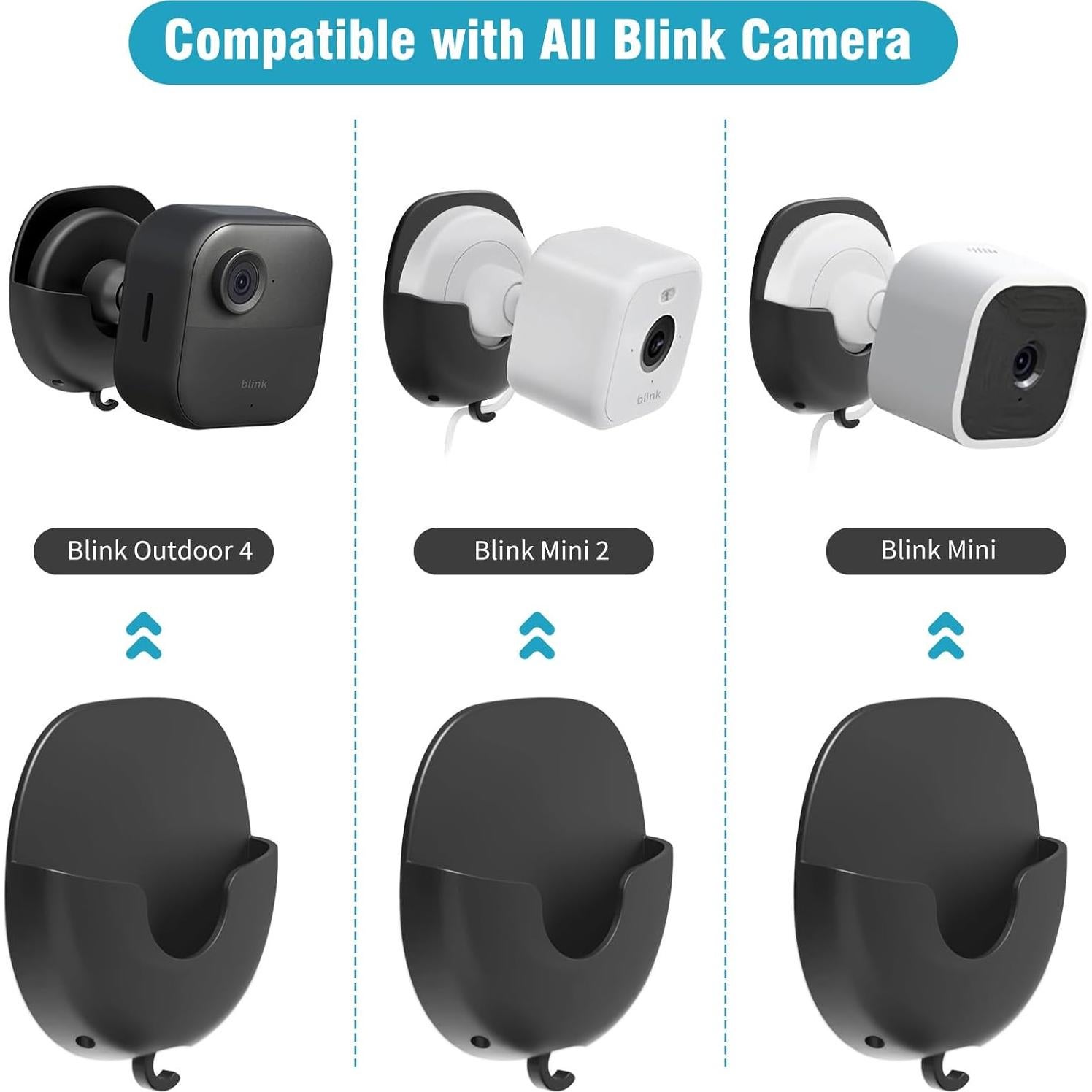 Soporte de Pared SIBADA para Cámara Blink - 3 Paquetes