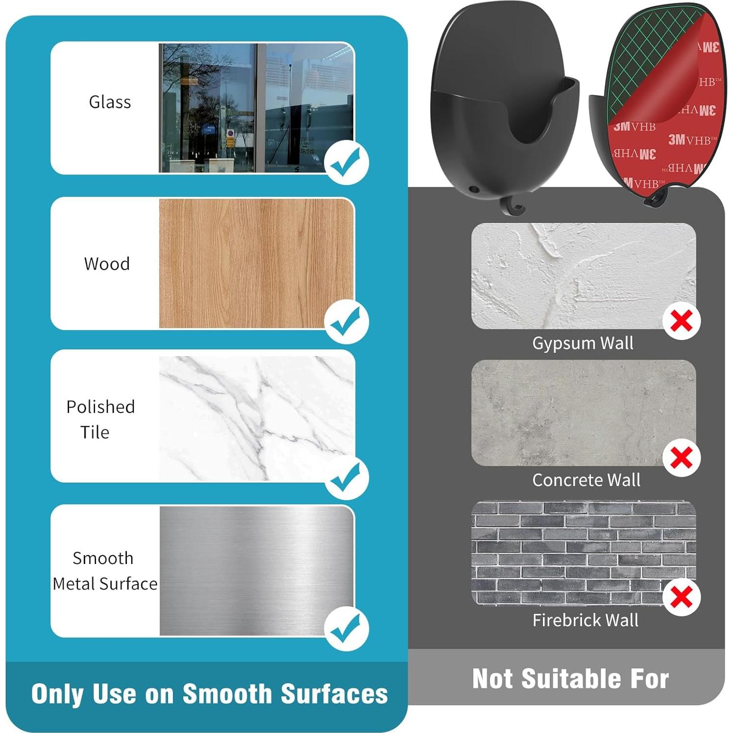 Soporte de Pared SIBADA para Cámara Blink - 3 Paquetes