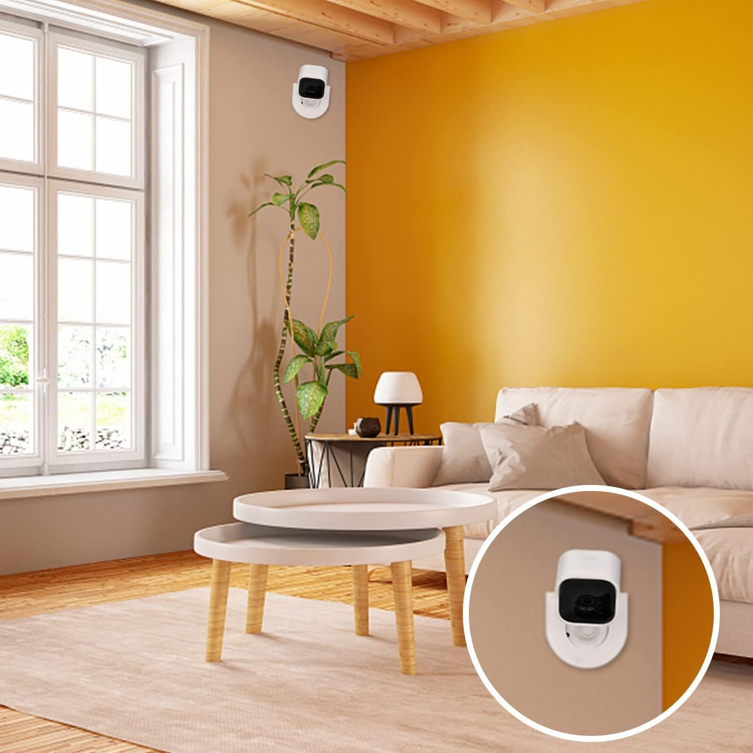 Soporte de Pared Adhesivo para Cámara Blink Mini - Paquete de 2