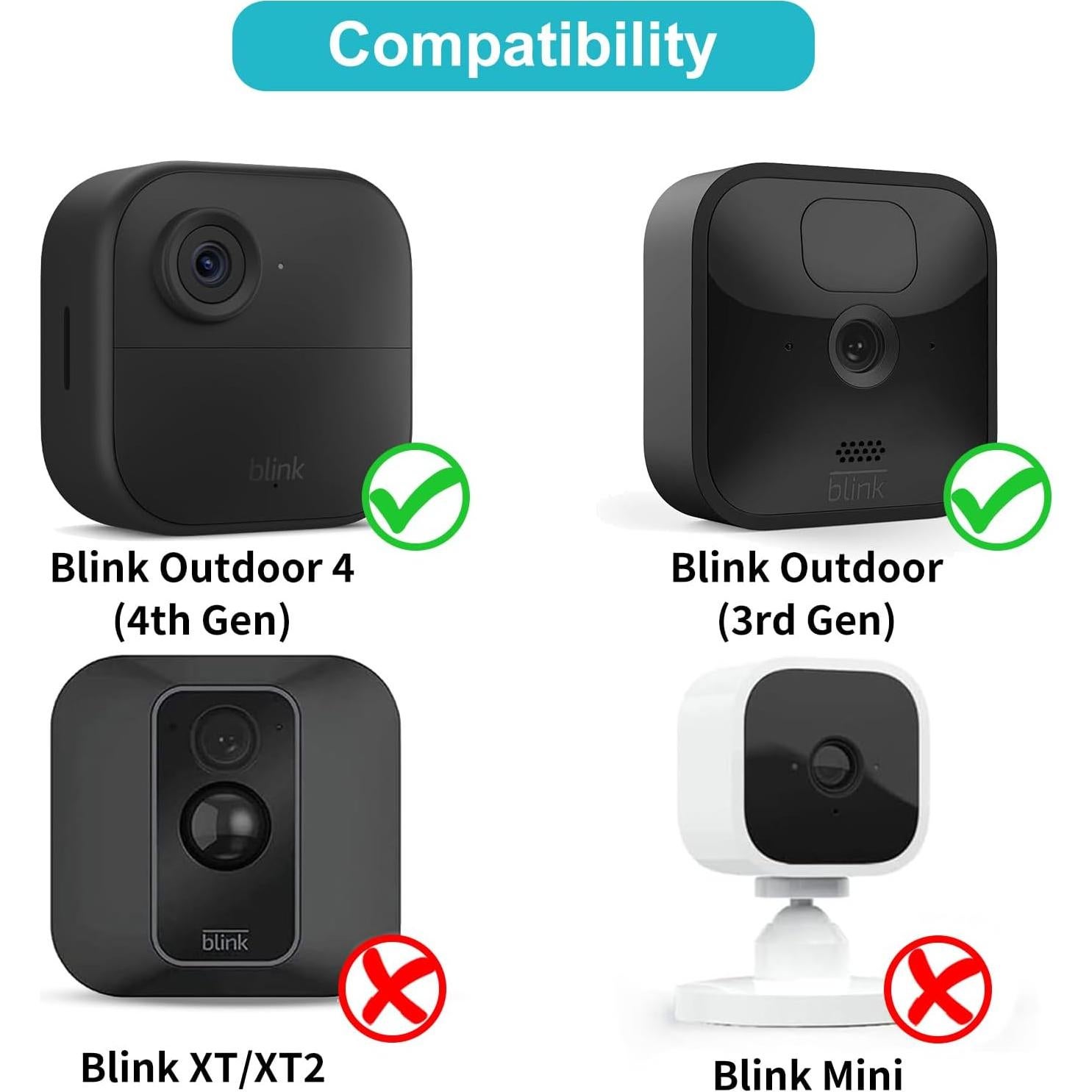 Carcasa y soporte para cámara Blink Outdoor 4 y 3 - Blanco