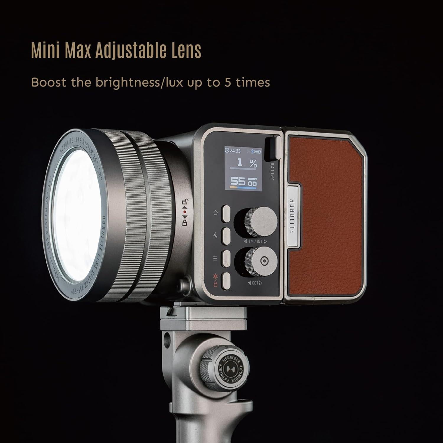 Kit de Viaje Mini Max Hobolite 40W LED Bi-Color 2700K-6500K