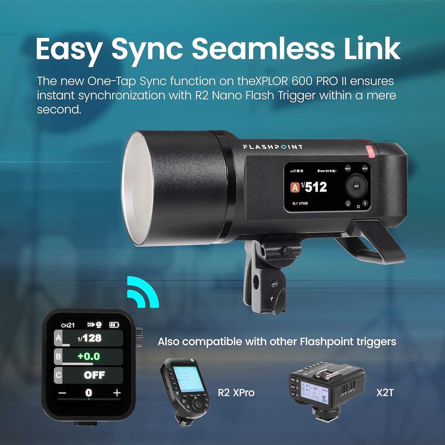 Kit de Flash Flashpoint XPLOR 600 PRO II y eVOLV 200 PRO