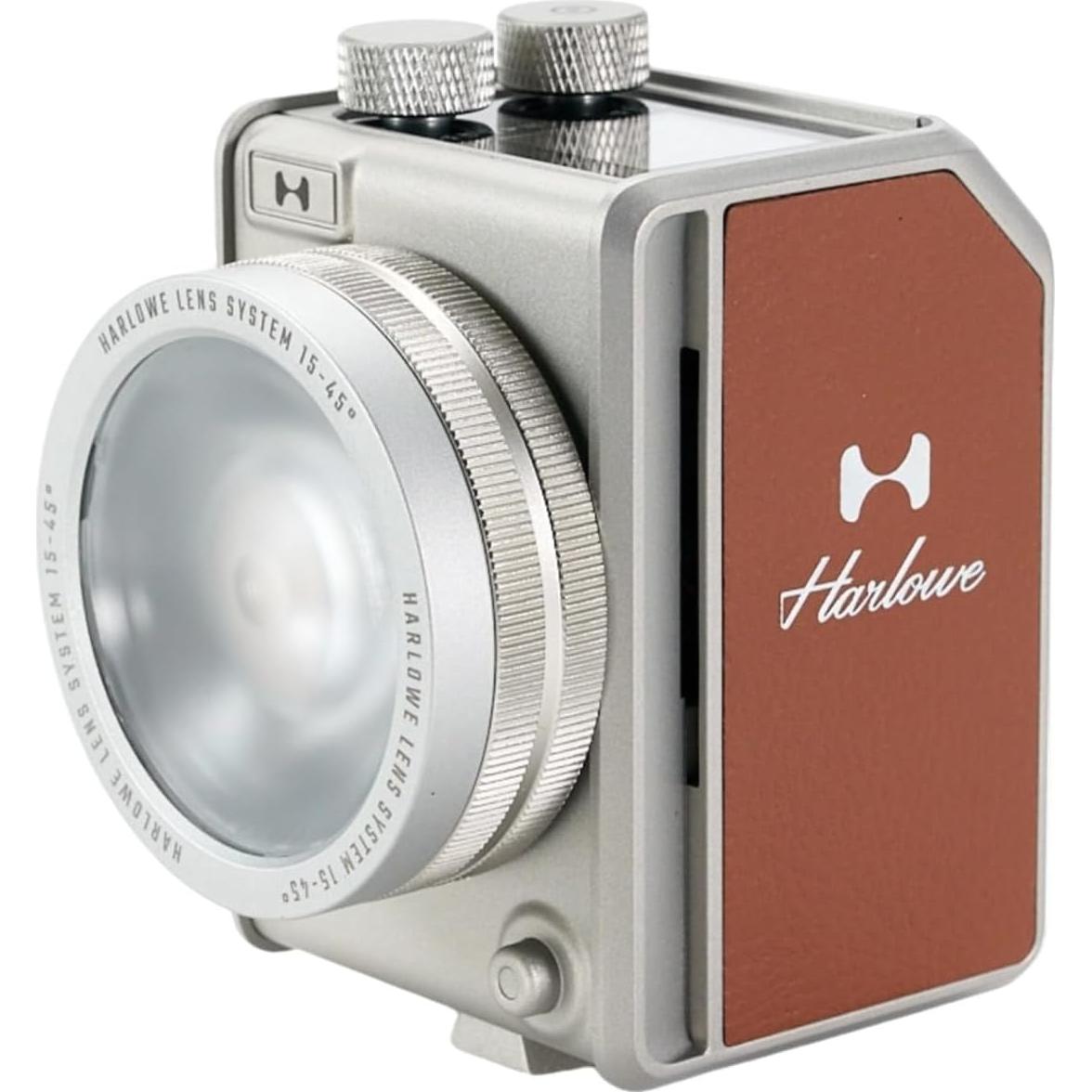 Harlowe Portable Mini LED Photography Lighting Creator Kit, 20W Travel Studio Light for Photoshooting and Video Recording, Bi-Color 2700K-6500K CRI/TLCI 96+ on Camera Light