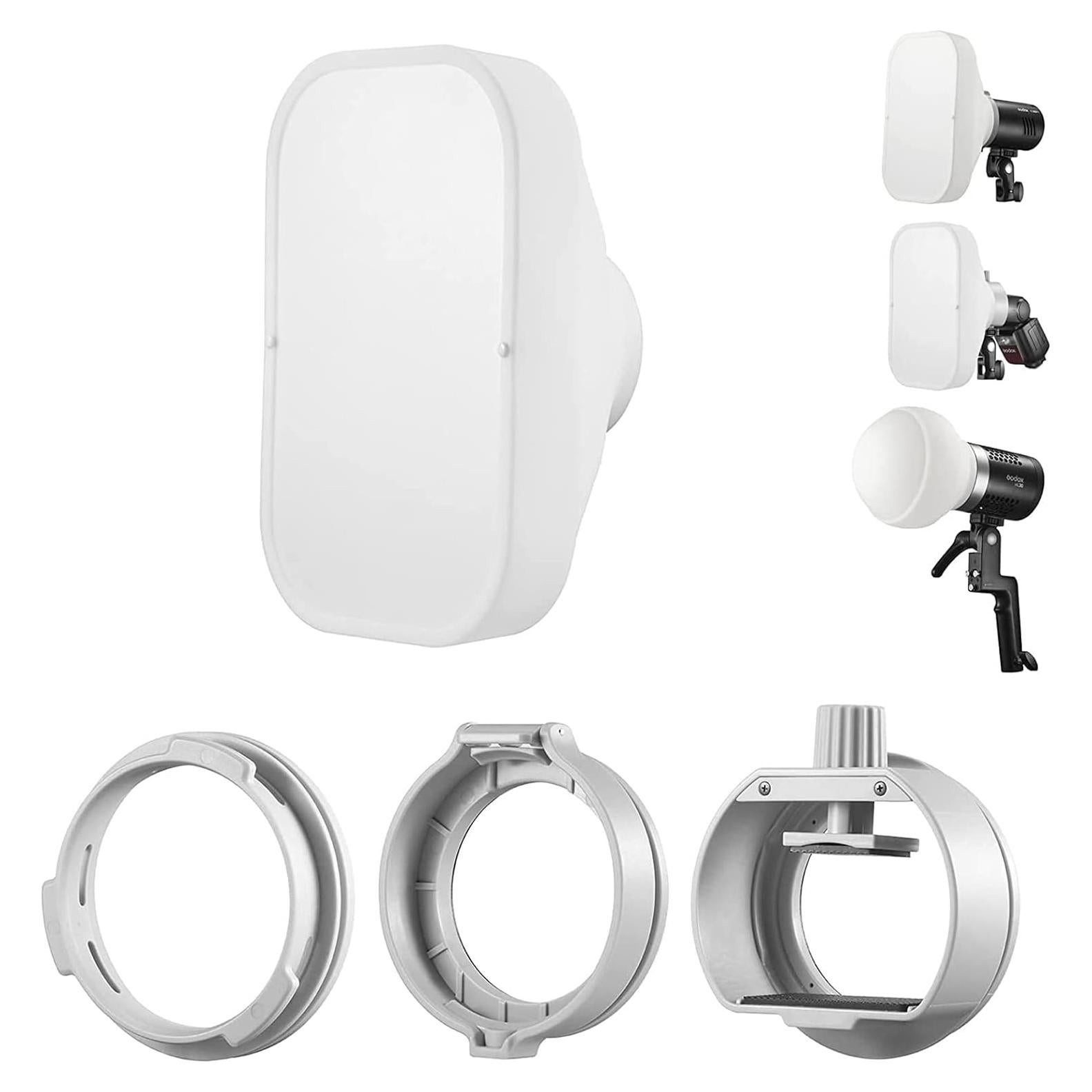 Softbox Godox ML-CS1625 con 3 Adaptadores para Flash