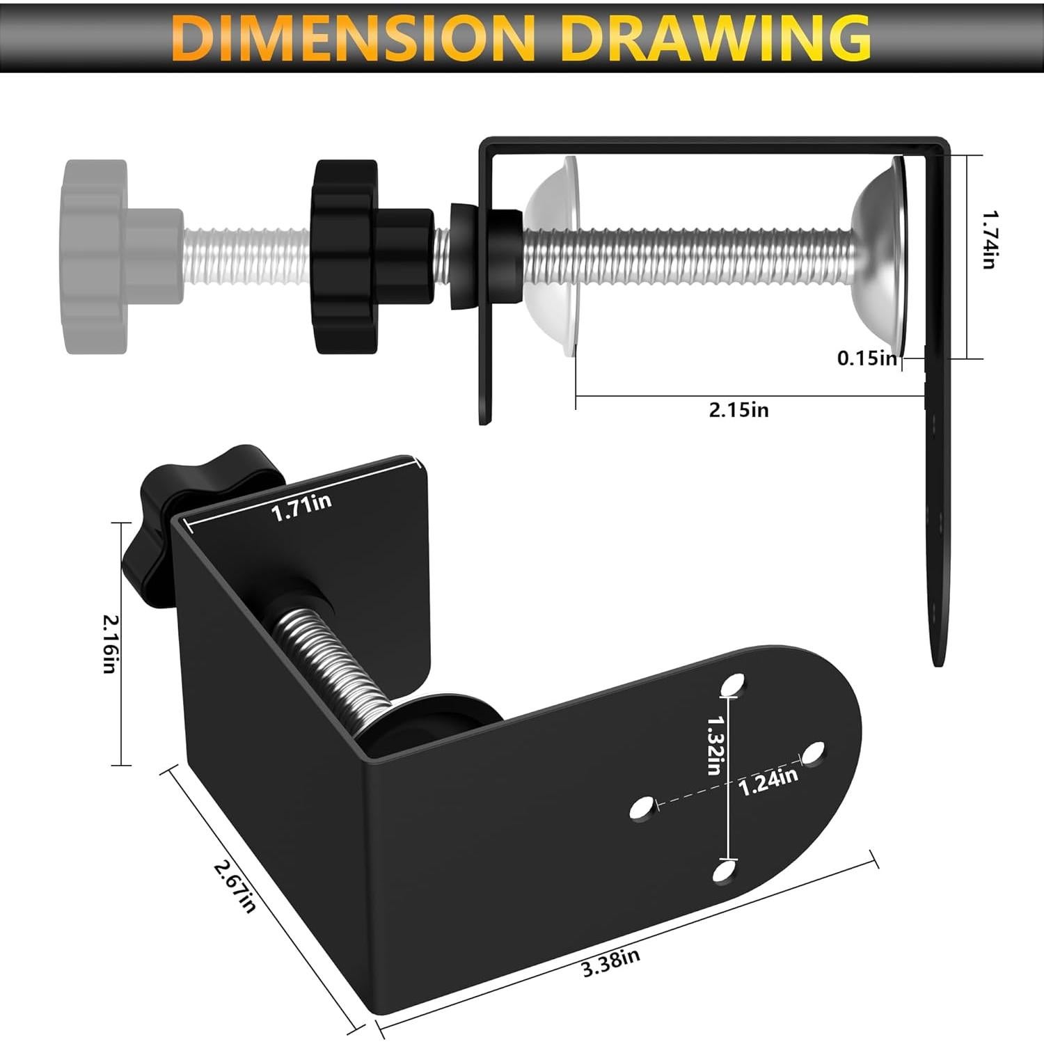 Soporte para Cámara Blink Exterior PEIXINHUANBAO - Montaje Sin Perforar