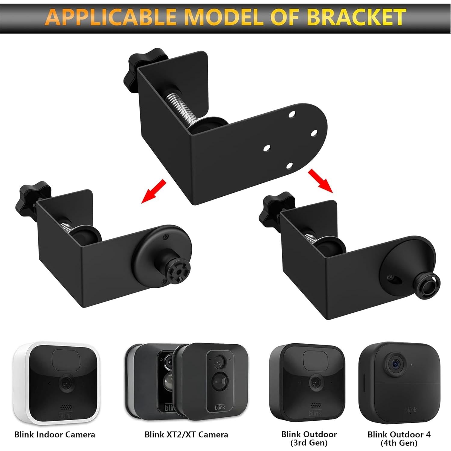 Soporte para Cámara Blink Exterior PEIXINHUANBAO - Montaje Sin Perforar