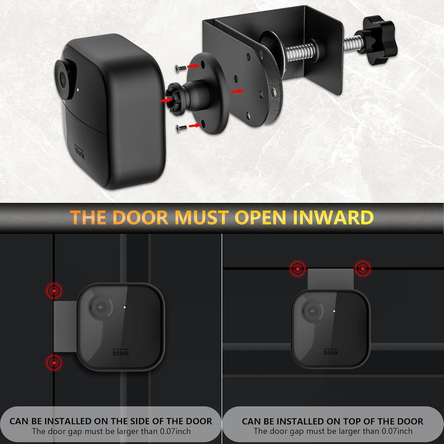 Soporte para Cámara Blink Exterior PEIXINHUANBAO - Montaje Sin Perforar