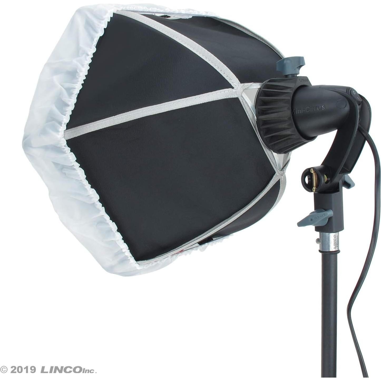 Kit de Iluminación LED Softbox Ajustable LINCO AM264 15"