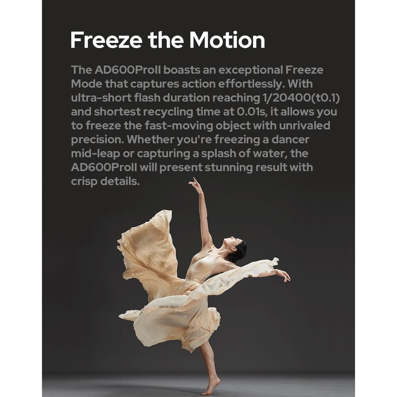 Godox AD600 Pro II Monolight 600Ws con Softbox 32x32