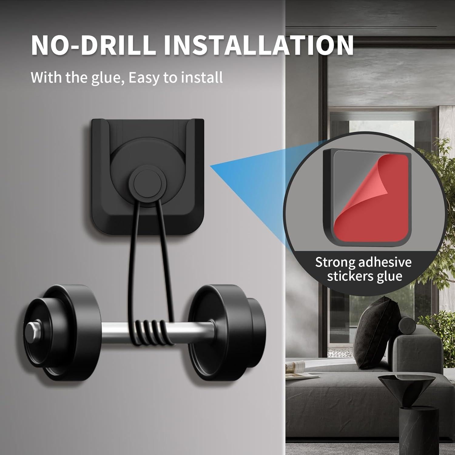 Soporte de Pared Kidjoyo para Cámara Blink Sin Taladro 3Pack