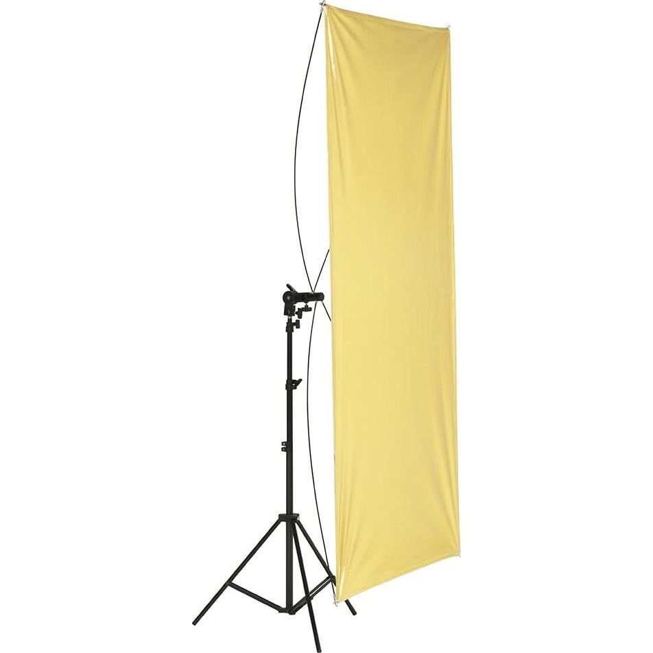 Panel Reflector Neewer 90x180cm Reversible Dorado/Plateado y Negro/Blanco
