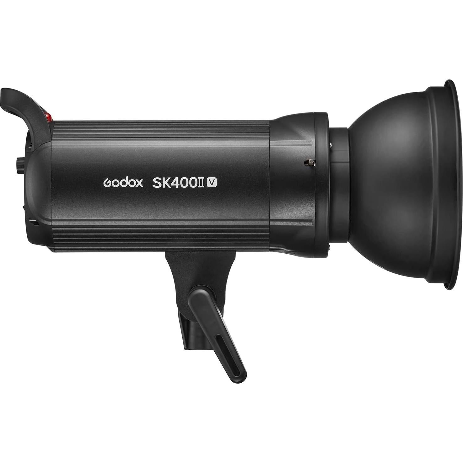 Flash de Estudio Godox SK400II-V 400W con Lámpara LED