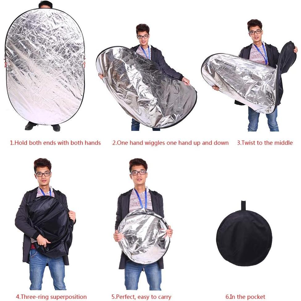 Reflector de Iluminación 5 en 1 TRUMAGINE 100x150cm