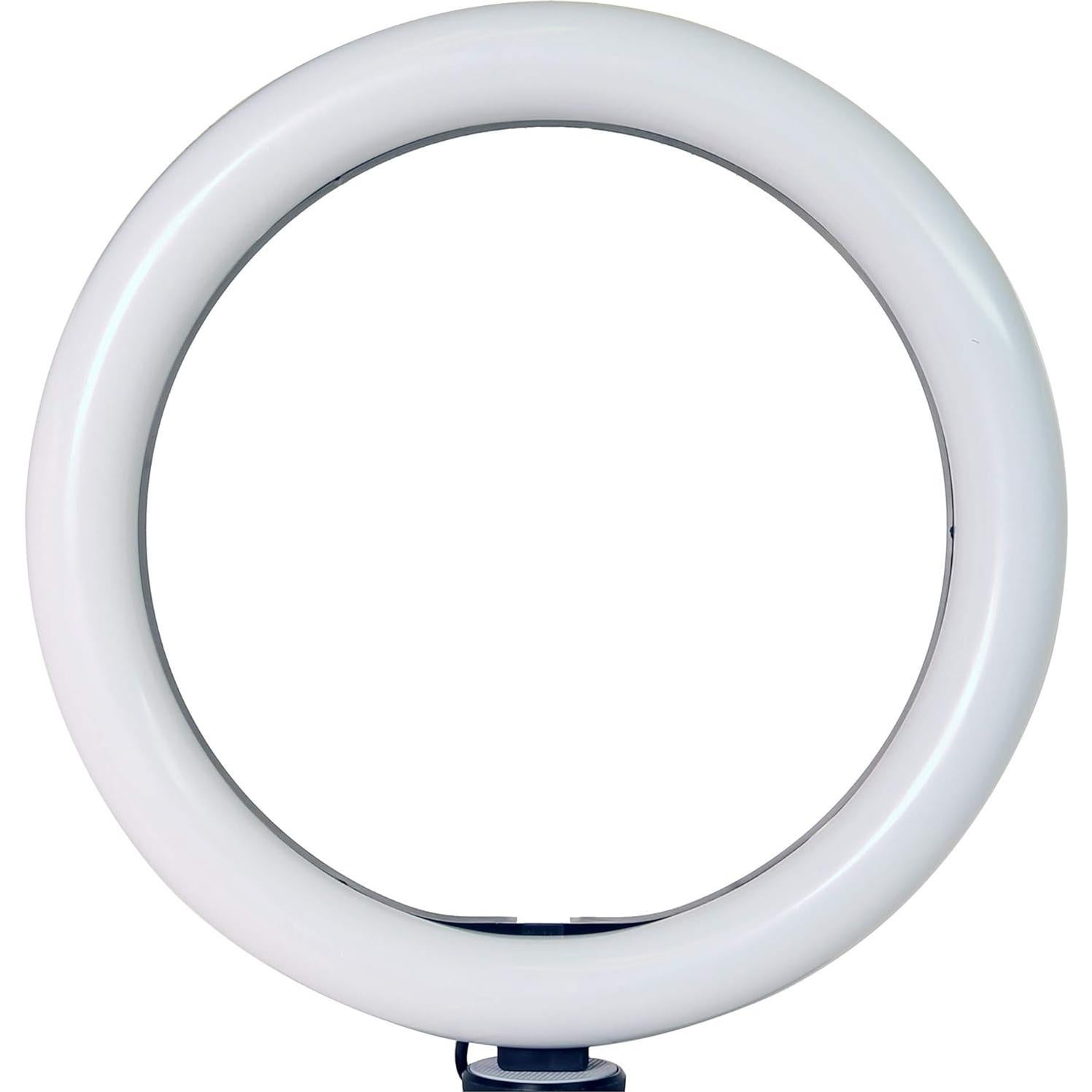 Luz de Anillo LED Vidpro RL-10 25.4 cm con Trípode y USB