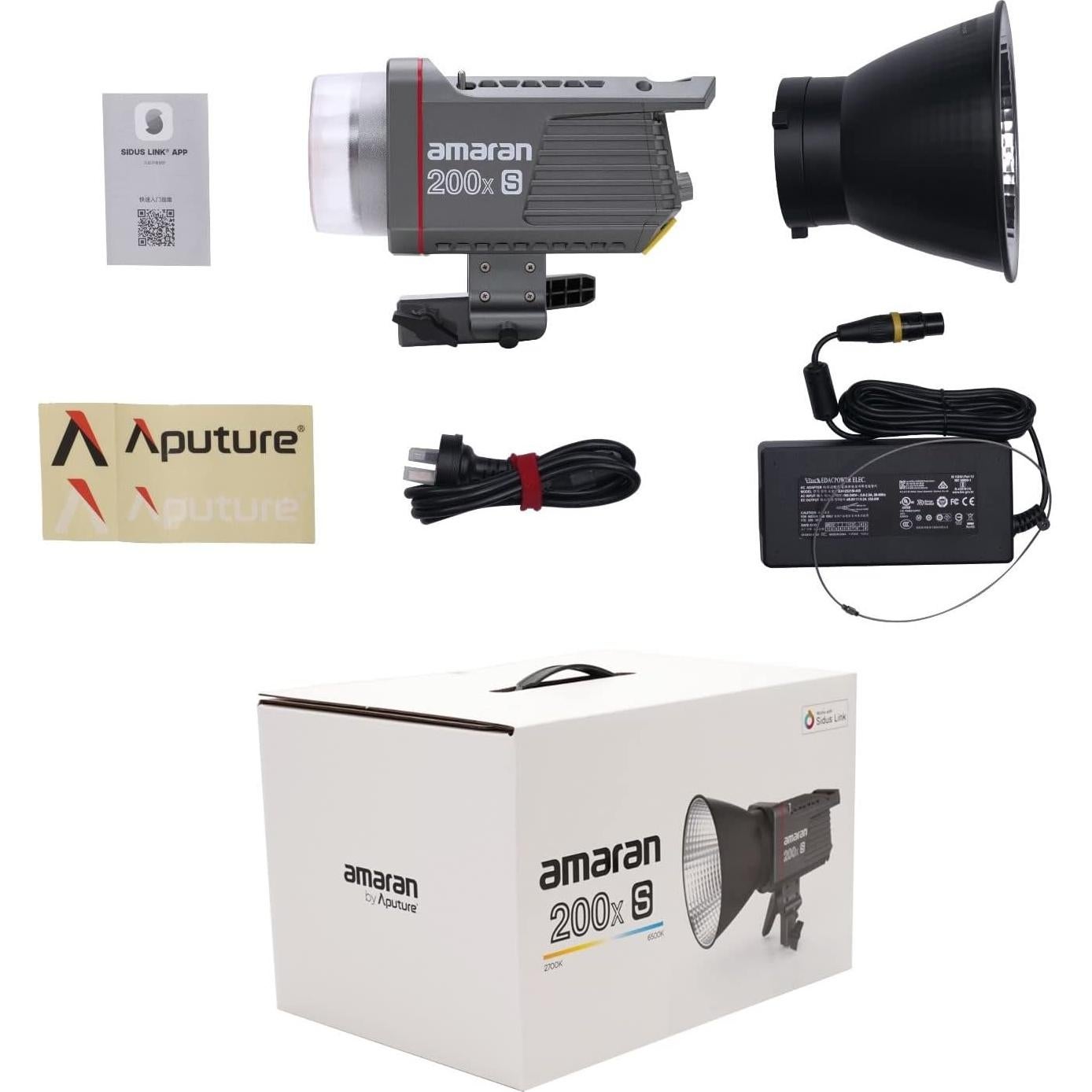 Luz LED Bi-Color Aputure Amaran 200X-S 200W con Softbox