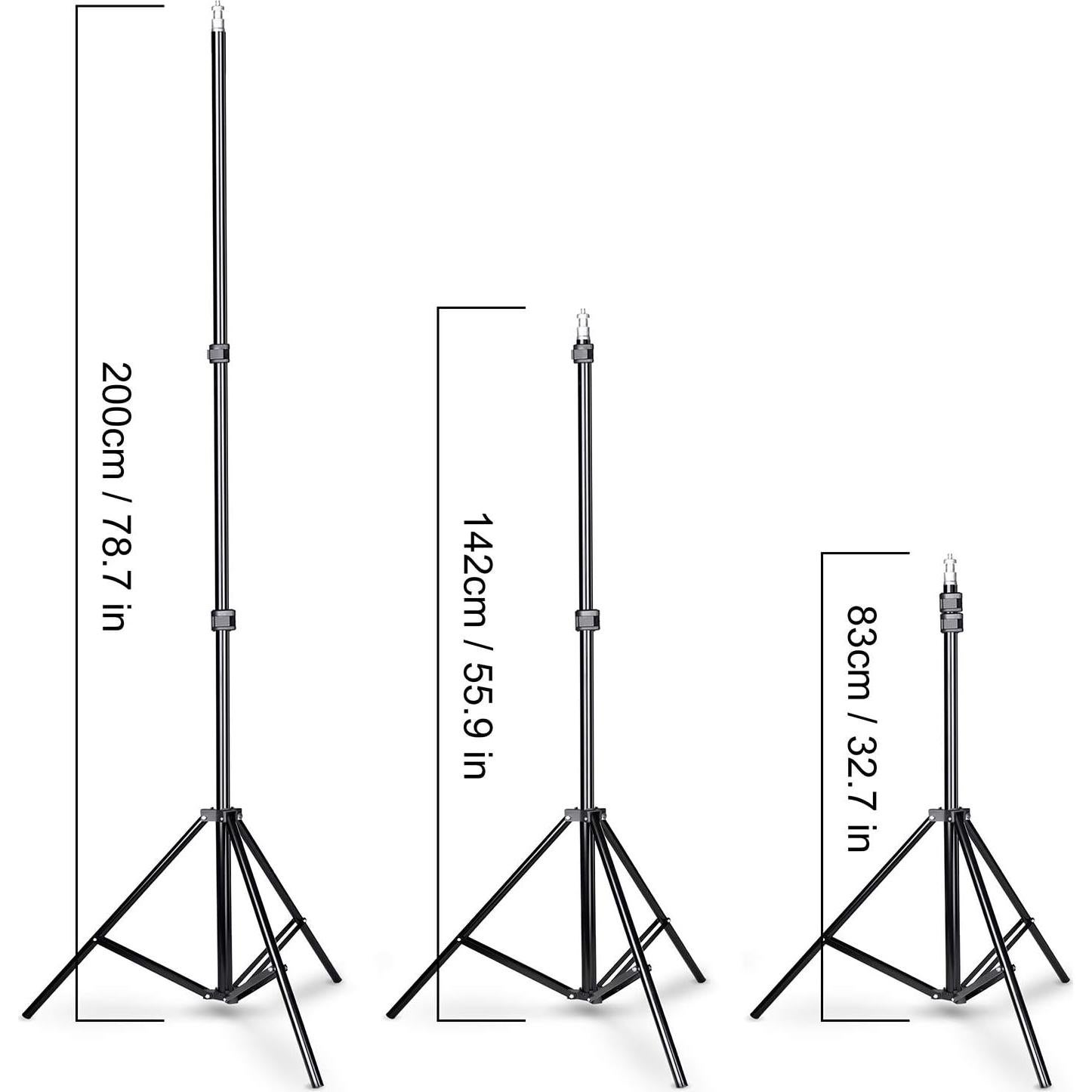Kit de Soporte para Fondos Fotográficos SLOW DOLPHIN 6.5x10ft
