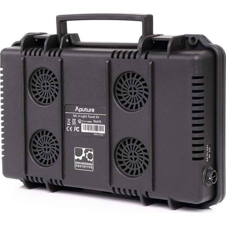 Kit de Viaje Aputure MC - 4 Luces LED RGBWW con Estuche