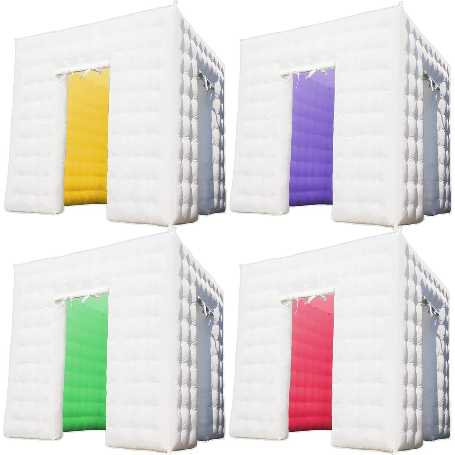 Cabina de Fotos Inflable LED Staelea 2.5x2.5m Blanca