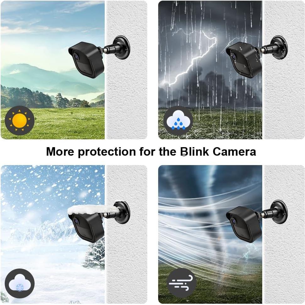 Soporte para Cámara Blink Exterior Gresur 3 Paquete Ajustable