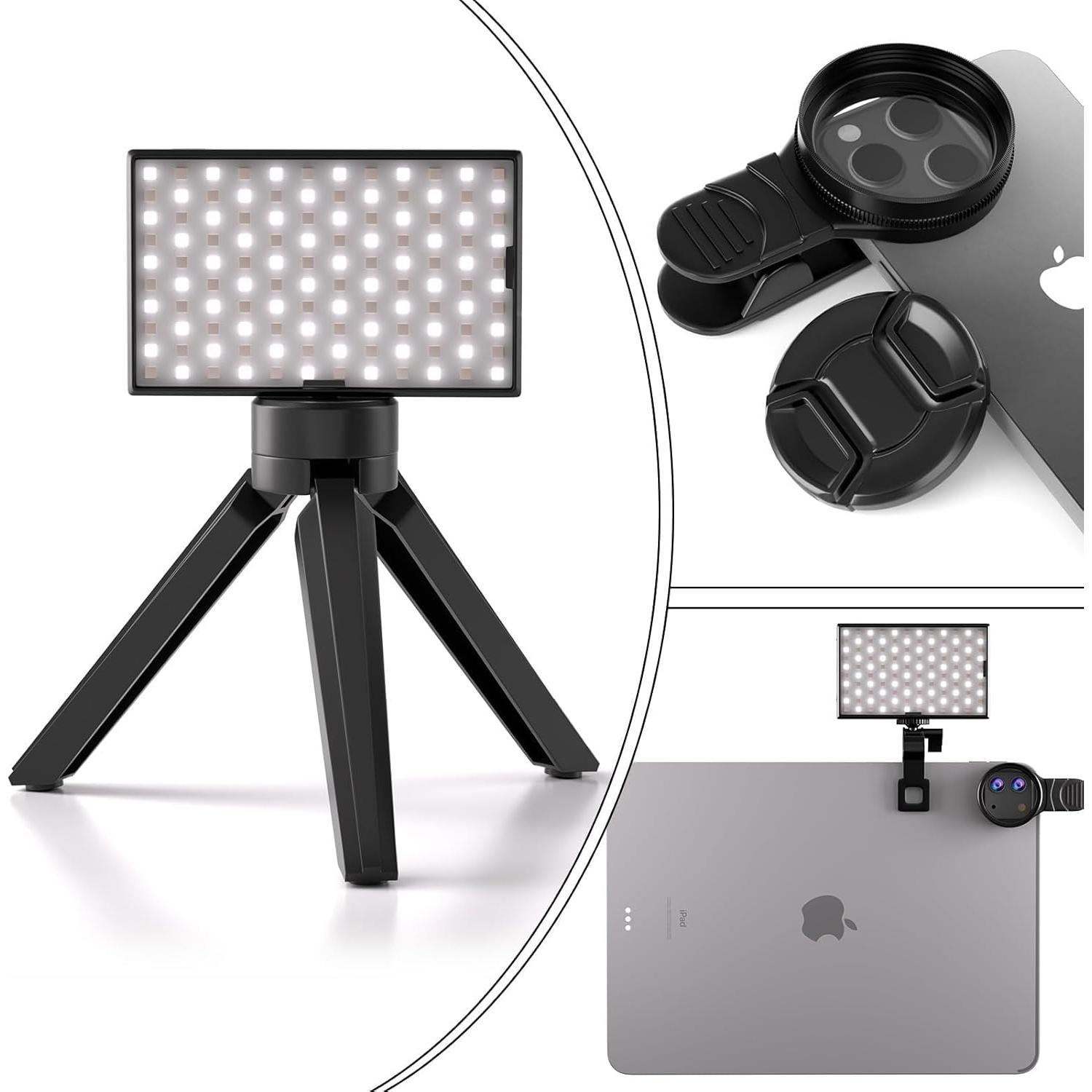 Luz de Relleno para Tatuaje PWRNTGE 3100mAh Portátil