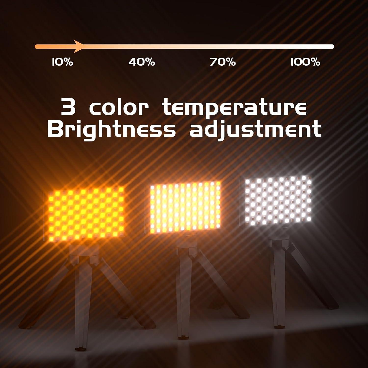 Luz de Relleno para Tatuaje PWRNTGE 3100mAh Portátil