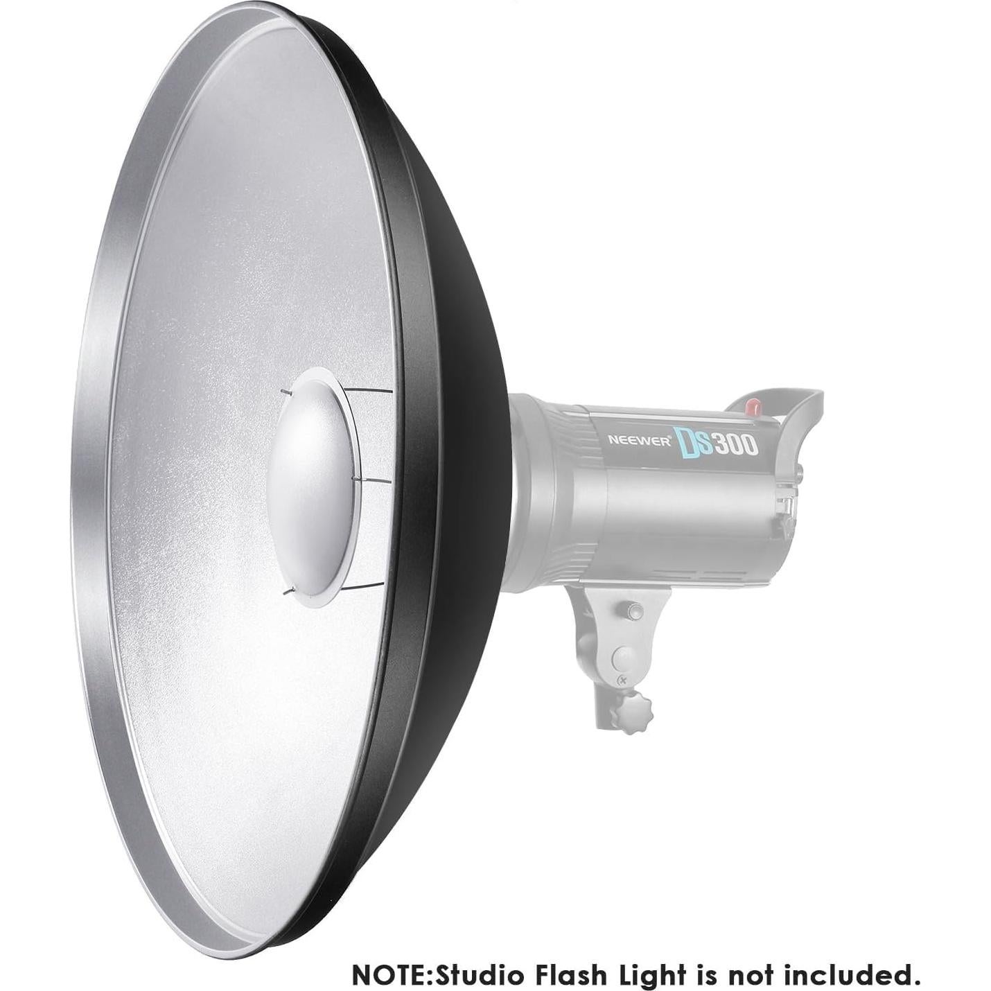 Plato de Belleza Reflector YUOCU 30cm con Montaje Bowens