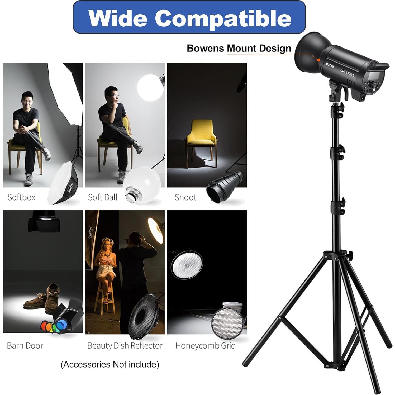 Kit de Fotografía Godox DP600III-V con Softbox y Soporte