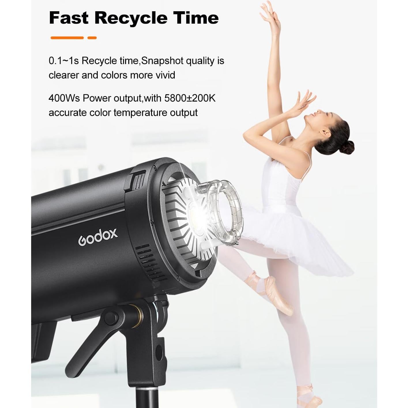 Kit de Fotografía Godox DP600III-V con Softbox y Soporte