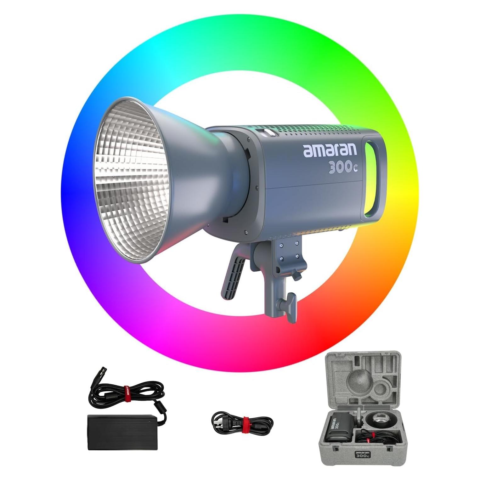 Luz de Video LED RGB Aputure amaran 300c 2500K-7500K