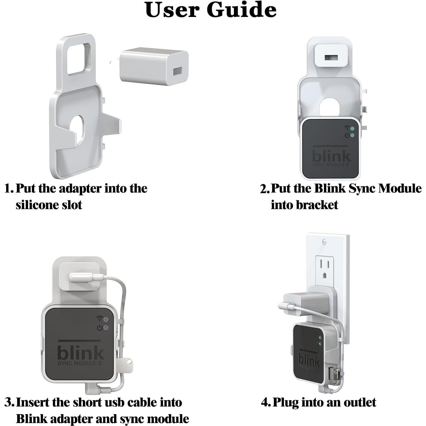 Soporte para Módulo Blink 2 + USB 256GB + Fácil Instalación