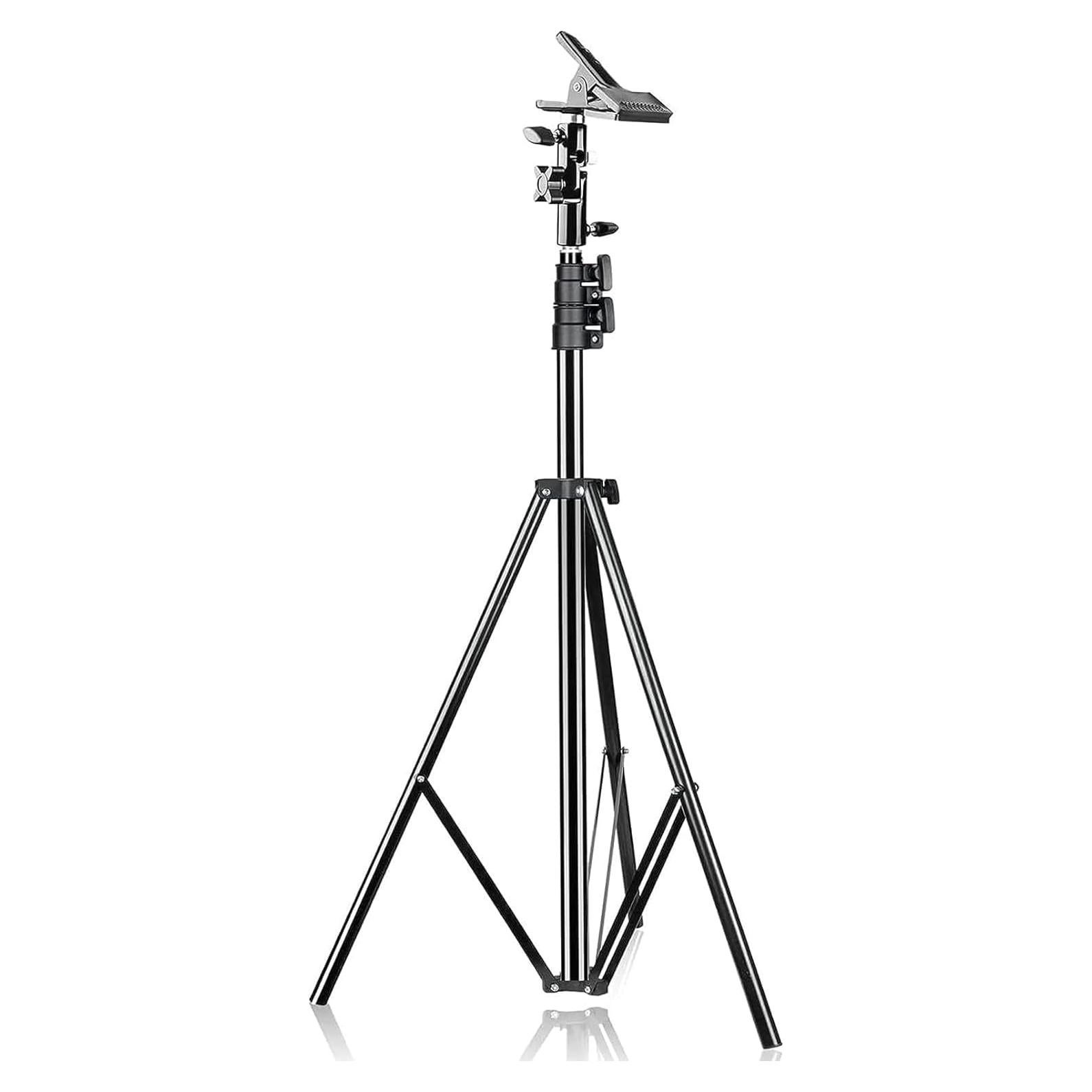 Soporte de Luz Ajustable Emart 260cm con Abrazadera Metal