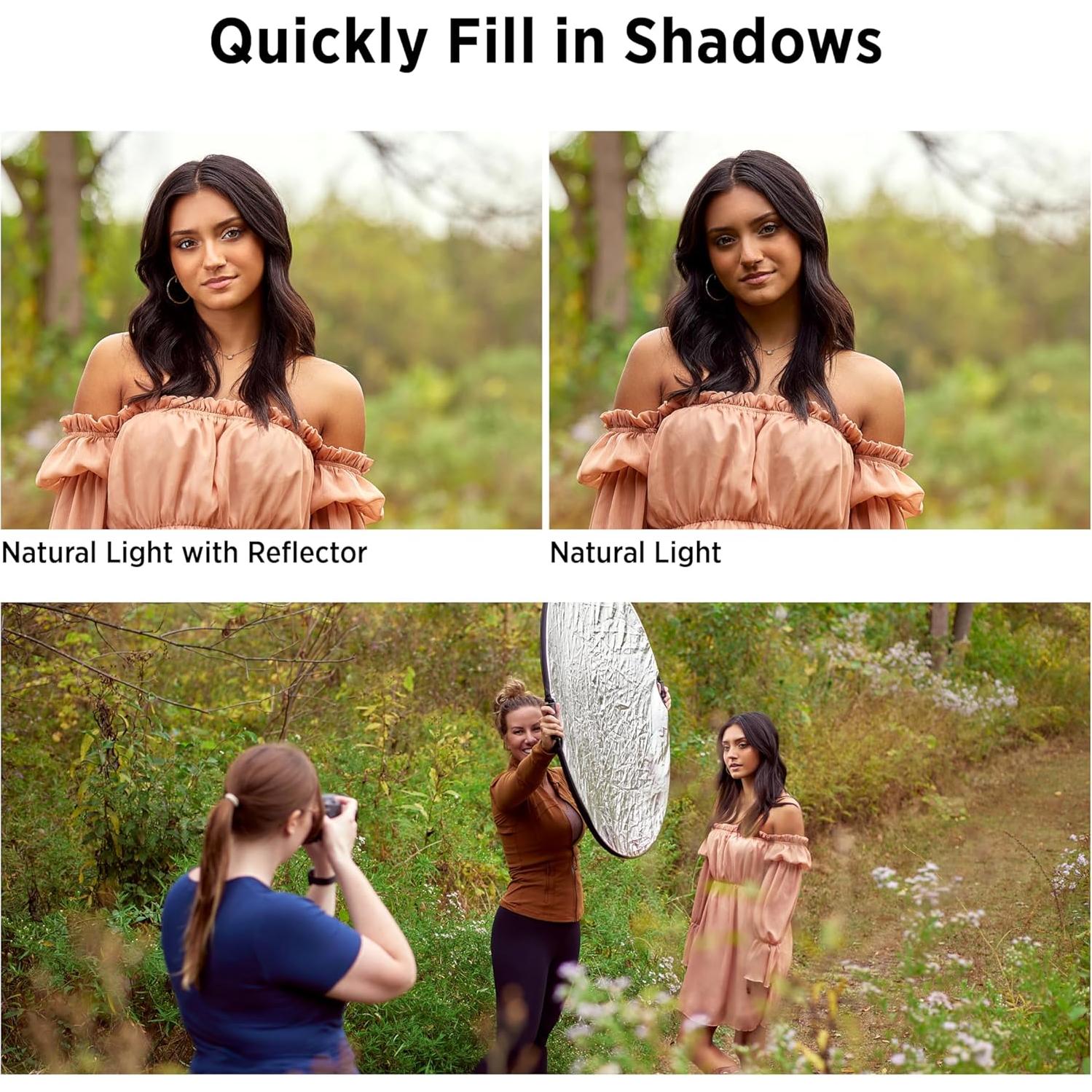 Reflector 5-en-1 Westcott Illuminator QuickGrip 76.2 cm