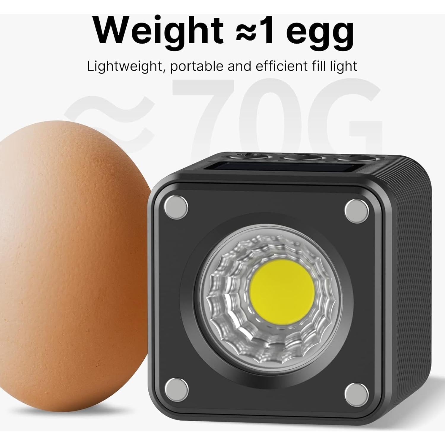 Luz de Video ULANZI L2 Bi-Color LED 2700-7000K 800mAh