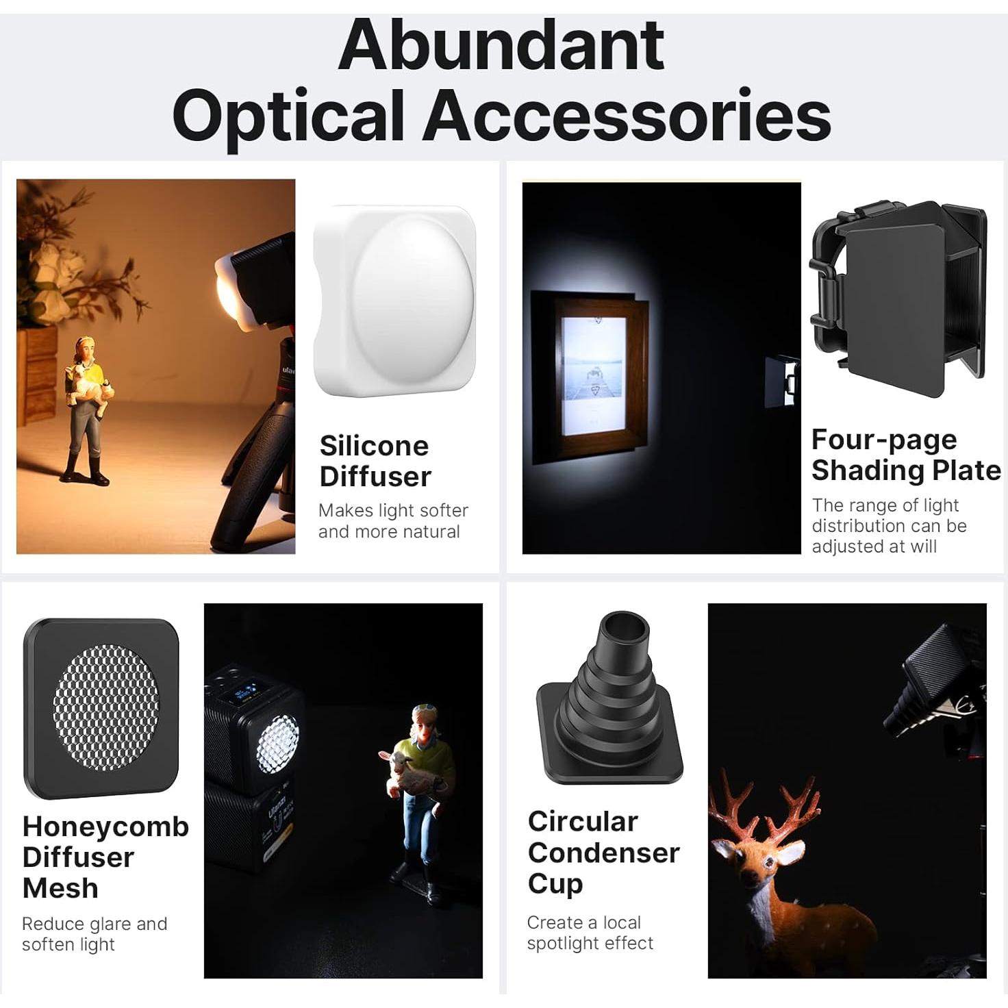 Luz de Video ULANZI L2 Bi-Color LED 2700-7000K 800mAh