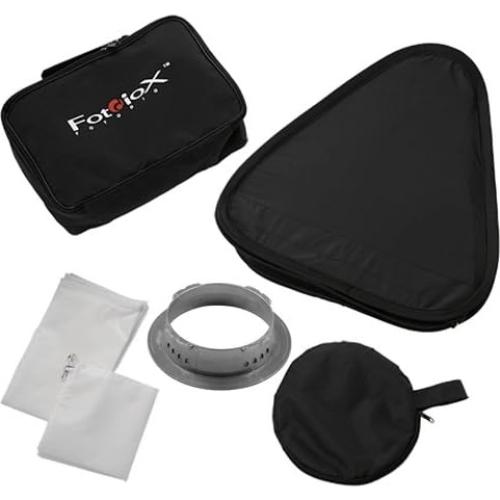 Softbox Plegable Fotodiox Pro 60x60 cm con Rejilla Eggcrate