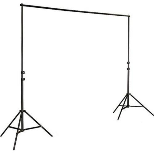 ePhoto 2 x Softbox Daylight Photographic Studio Video Continuous Light Lighting Kit and Muslin Complete Background Stand System HS260BW
