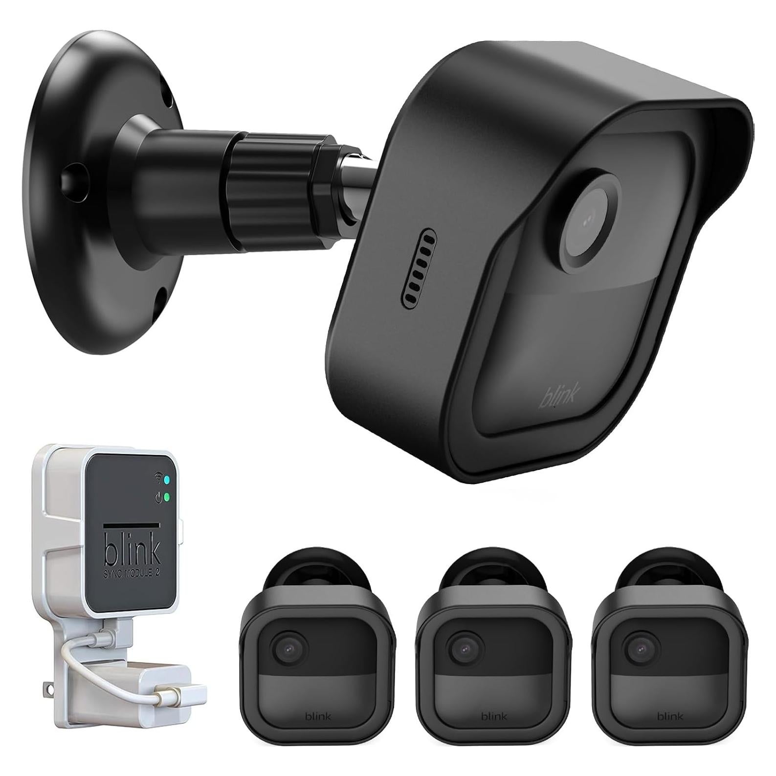 Soporte de Pared para Blink Outdoor 4 y 3 - 3 Paquete Negro