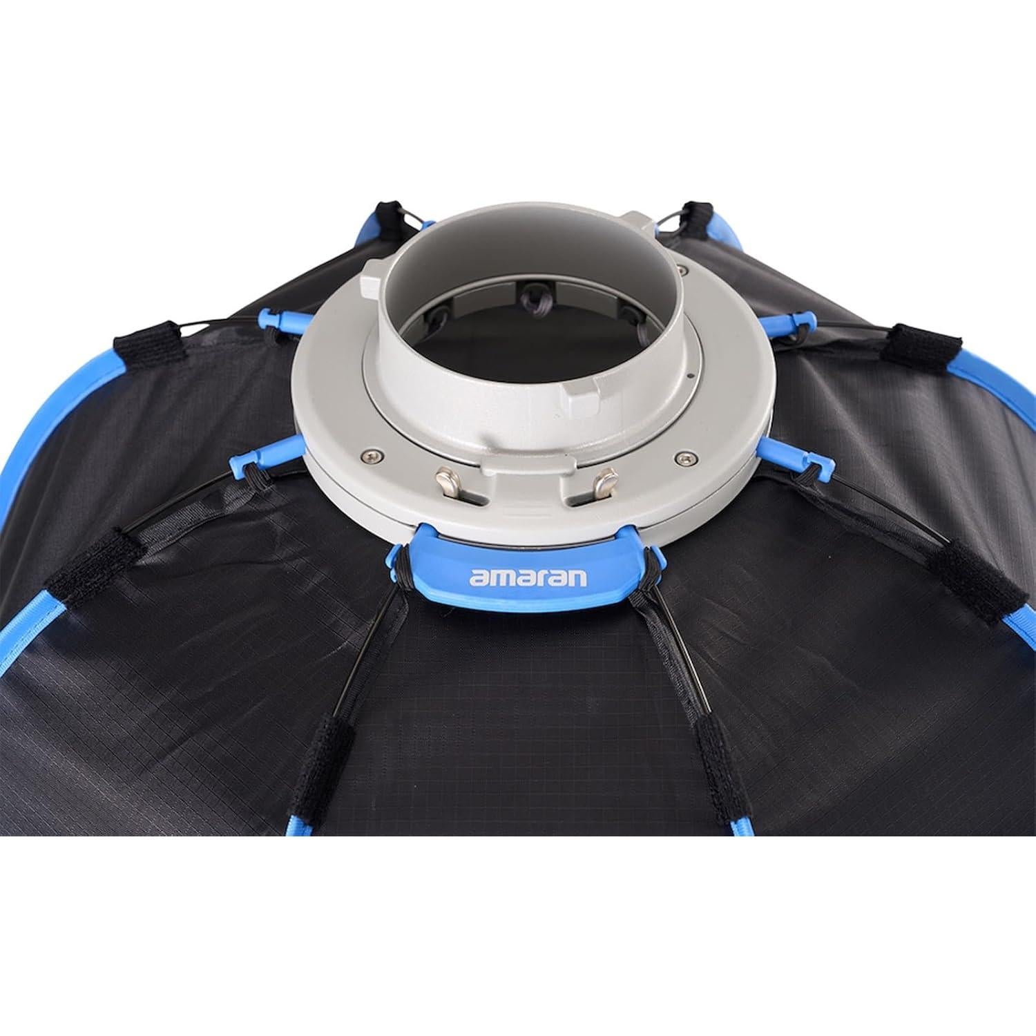 Amaran Octa Dome 60 24''/60cm Octagonal Softbox with Honeycomb Carrying Bag Folding & Quick Installation Compatible with Amaran 300C/150C/200X/100X/100D/60x S/60d S,by Aputure