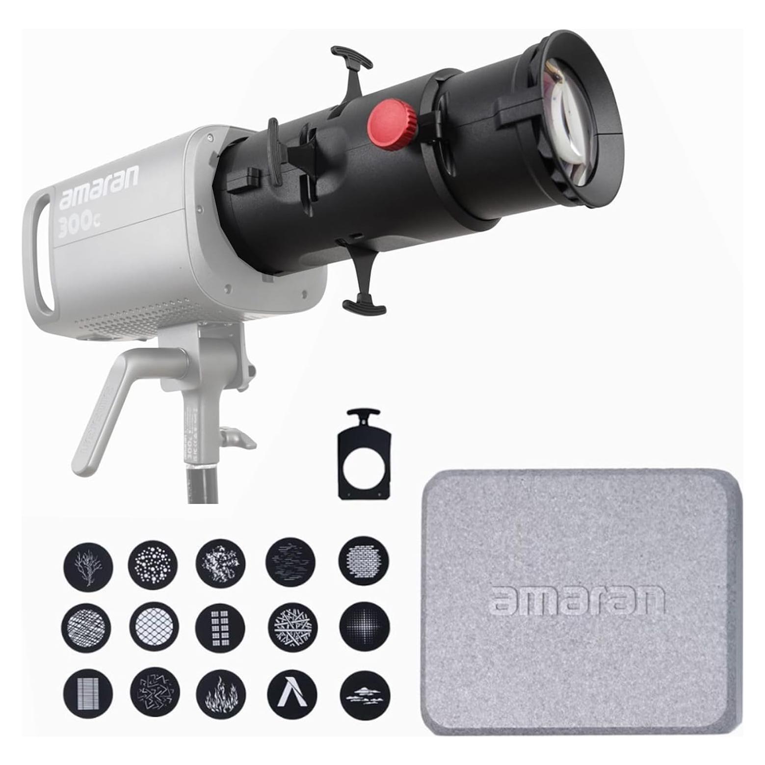 Kit de Lente de Proyección Aputure Amaran 19° para Luces Bowens