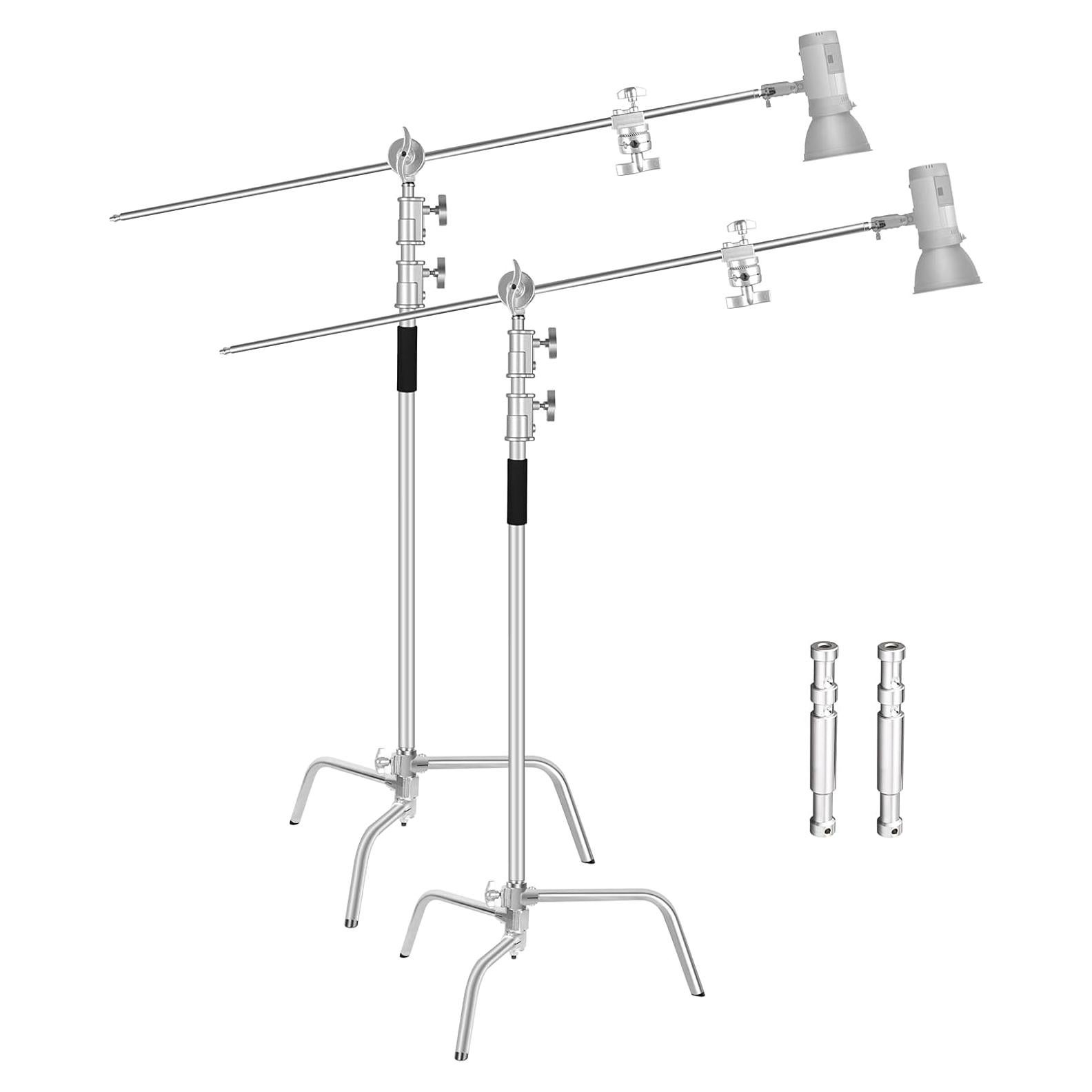 Soporte C Ajustable EMART 2 Paquete 300cm Acero Inoxidable