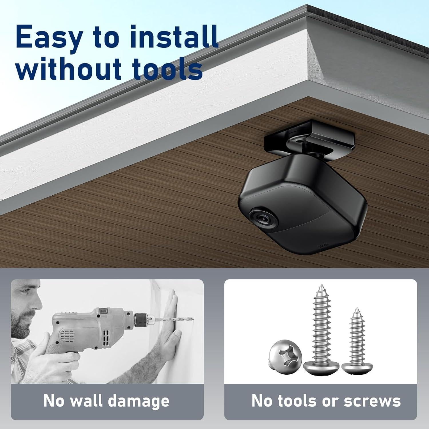 Soporte Adhesivo para Cámara Blink - Paquete de 3