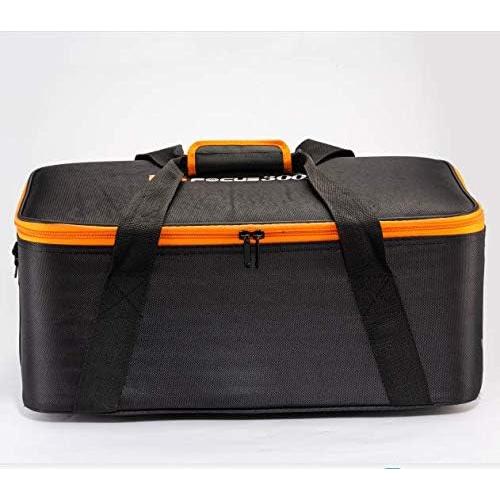 300W Daylight 300D LED Video Light with Bowens Mount 5600K High Power Continuous Battery Powered Portable Studio Lighting Kit/V-Mount Plate, 11 Pre-Programmed Lighting Effects