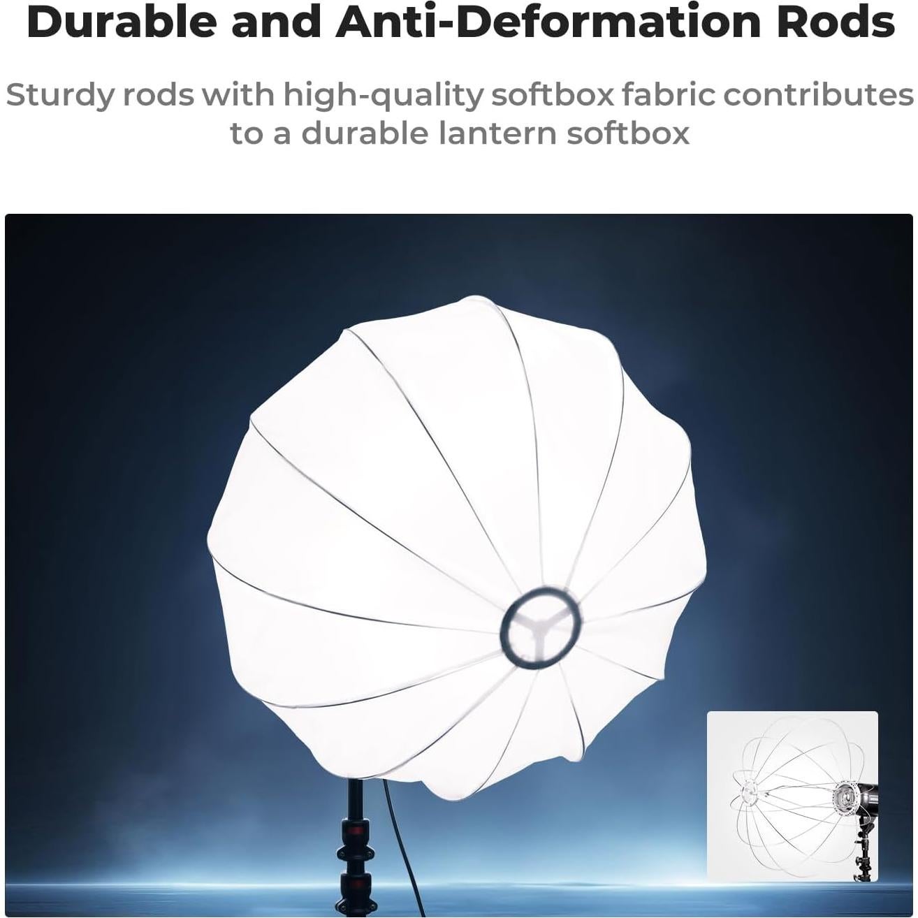 Softbox Linterna K&F Concept 65cm para Montura Bowens