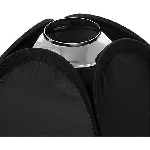 Fotodiox Pro 20x20" Foldable Softbox PLUS Grid (Eggcrate) for Studio Strobe/Flash with Soft Diffuser and Dedicated Speedring Insert, for Balcar, White Lightning, Lighting, X800, X1600, X3200 Strobe Flash Light, Soft box, Speed Ring