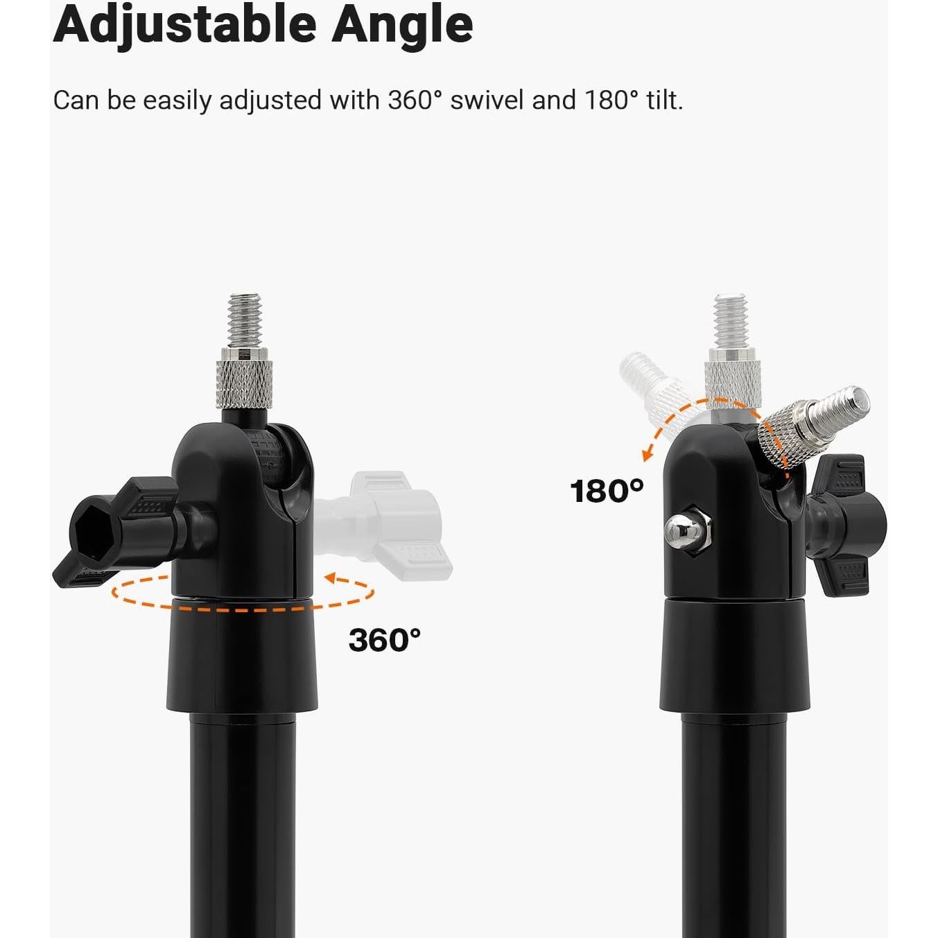 Soporte de Tierra Holicfun para Cámara de Seguridad Ajustable